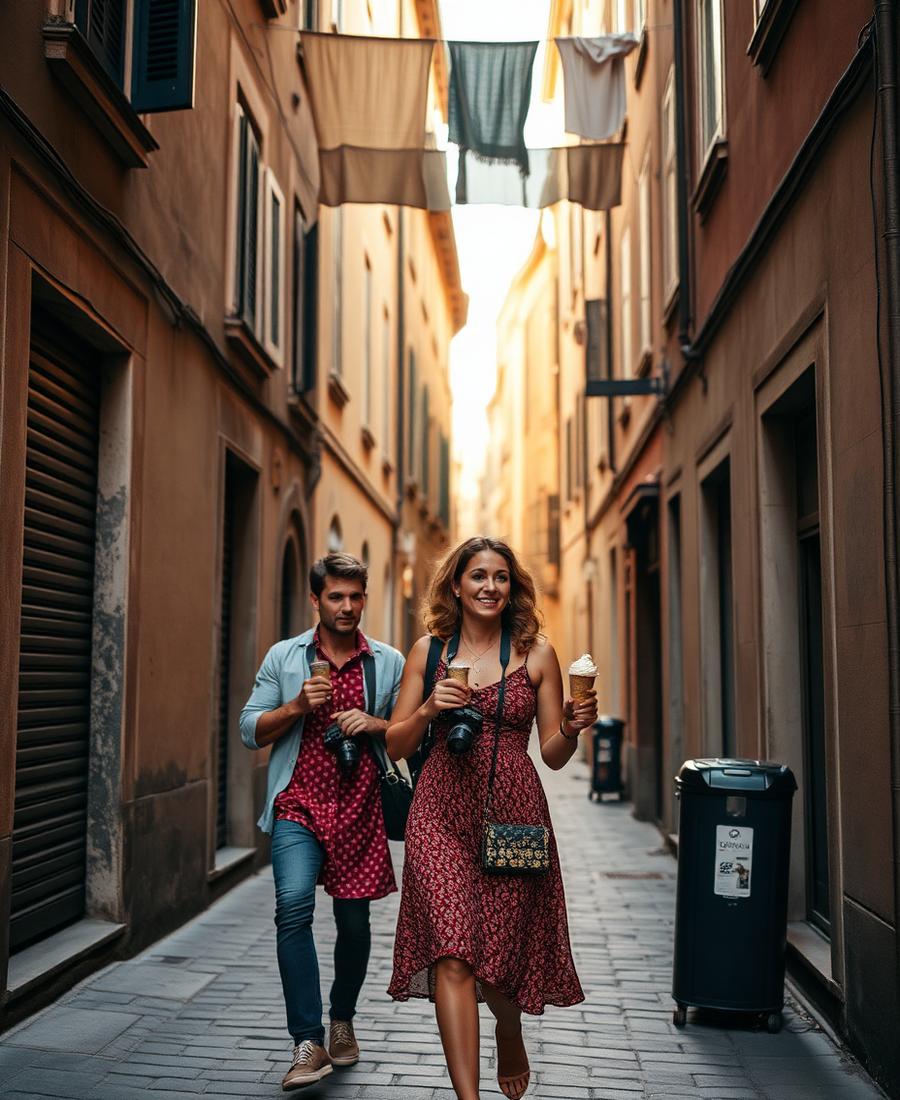 City wandering